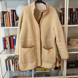 Madewell Shearling Coat